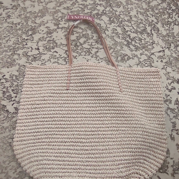 Natural tote bag Nwt - Picture 4 of 13